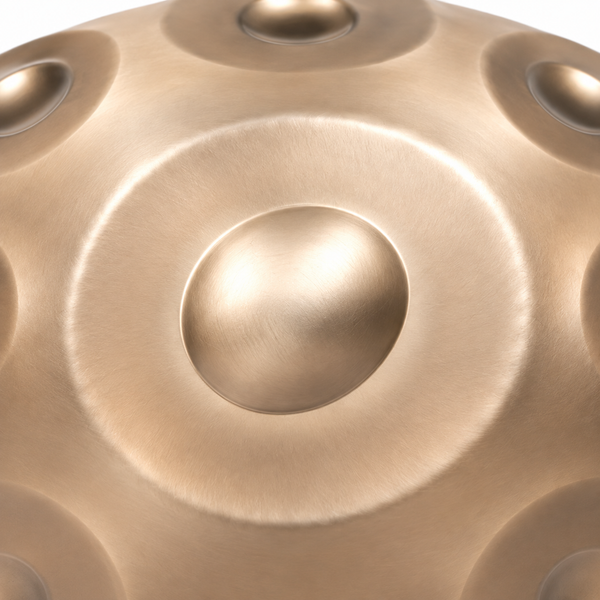 Handpan doré 22 pouces — 12 notes