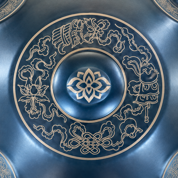 Handpan D Minor 22 pouces — 9 notes