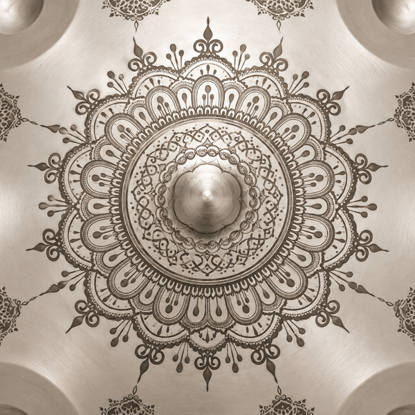 Handpan Mandala Sol mineur 9