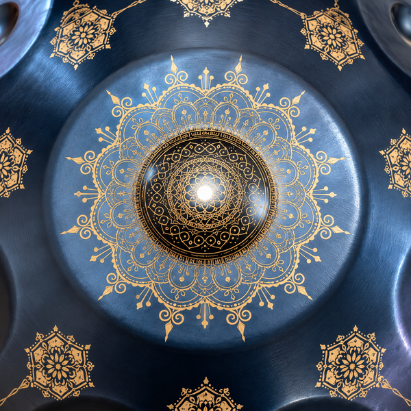 Handpan Mandala Do majeur 9