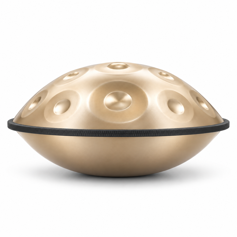 Handpan doré 22 pouces — 10 notes