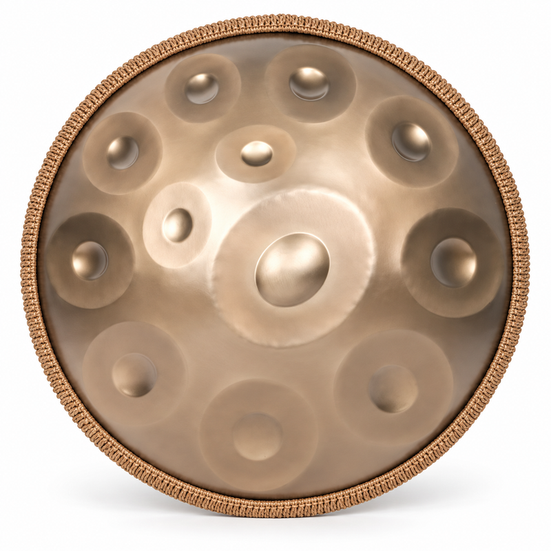 Handpan doré 22 pouces — 12 notes