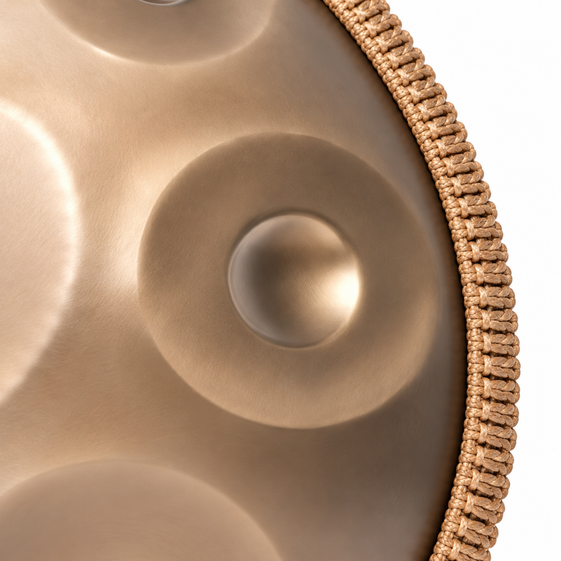 Handpan doré 22 pouces — 12 notes