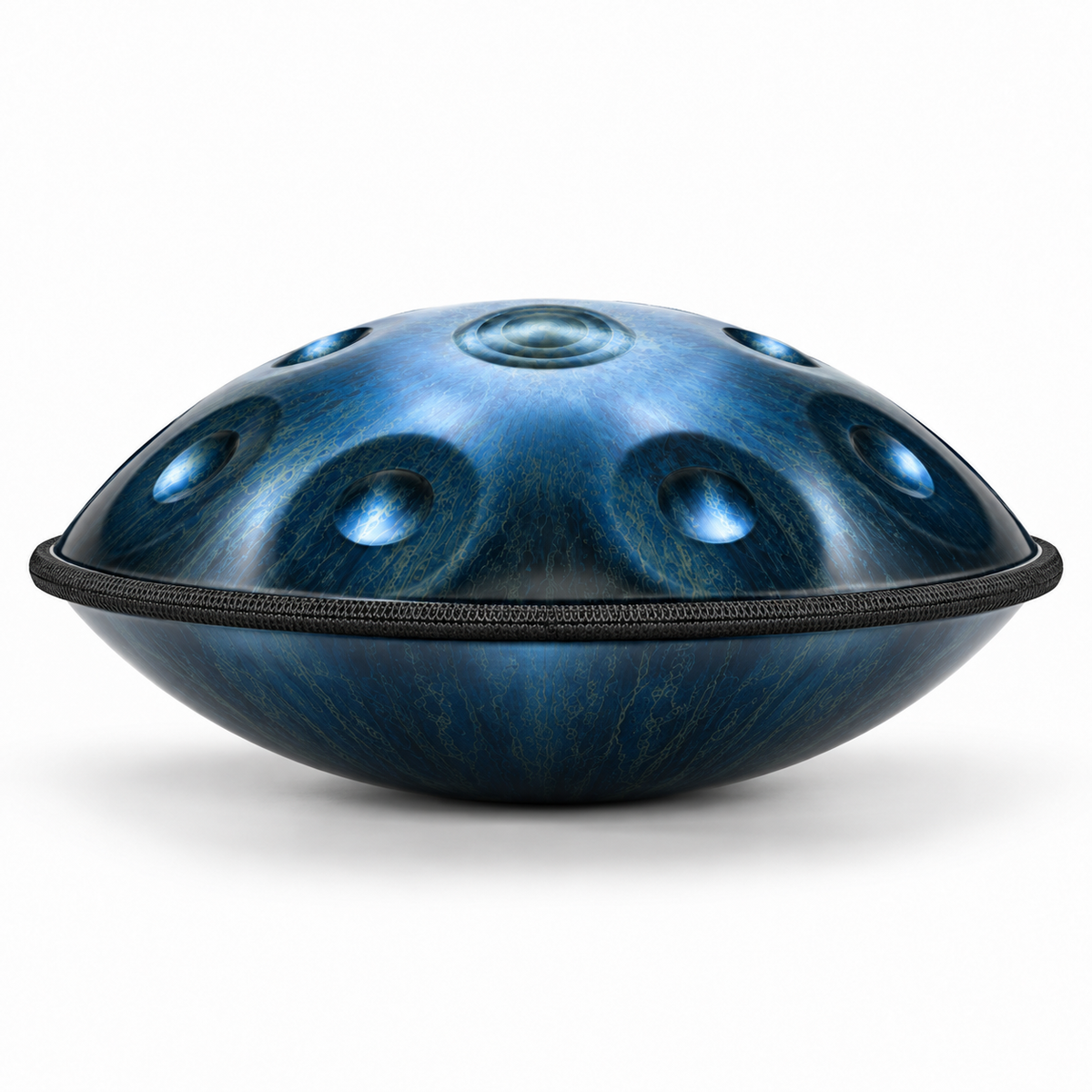 Handpan Ré mineur Bleu foncé — 10 notes
