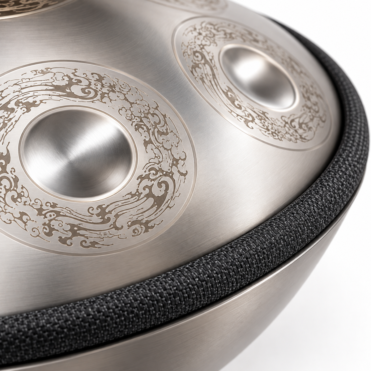 Handpan Dragon Ré mineur Kurd — 9 notes