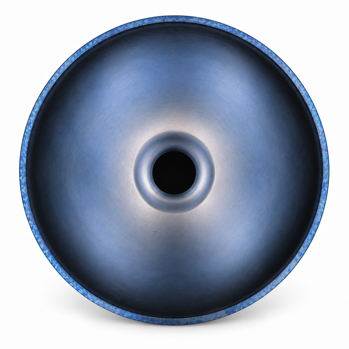 Handpan Ré mineur Bleu — 10 notes