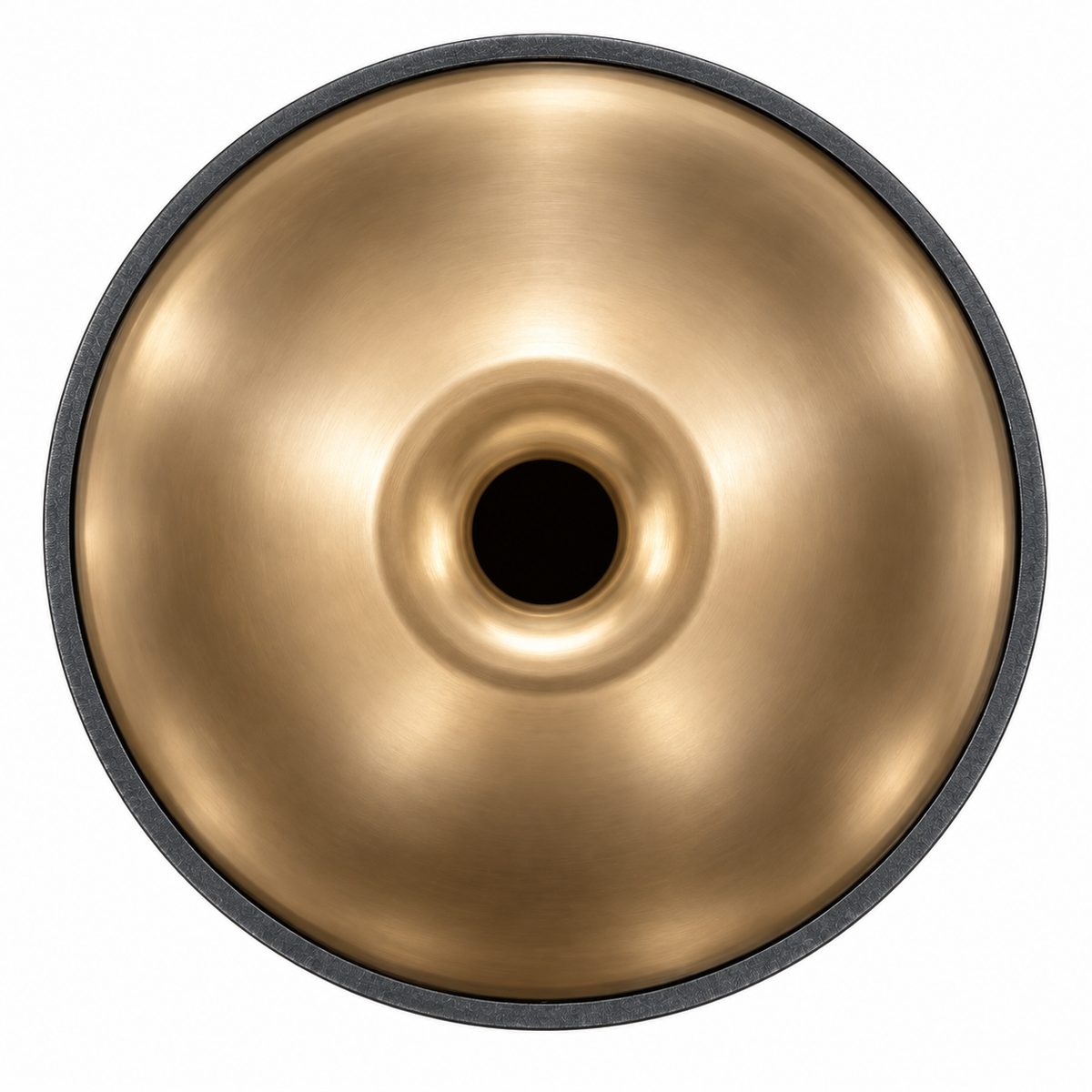 Handpan Professionnel Gravé Doré — 9 notes