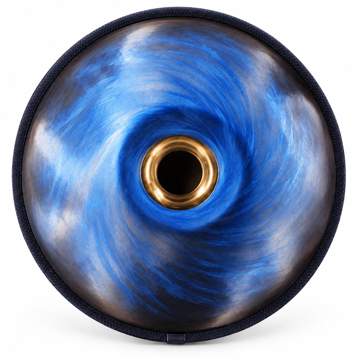 Handpan Planète Ré mineur Bleu — 10 notes