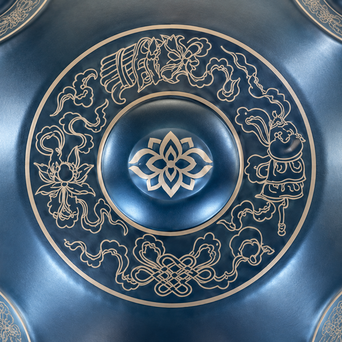Handpan D Minor 22 pouces — 9 notes