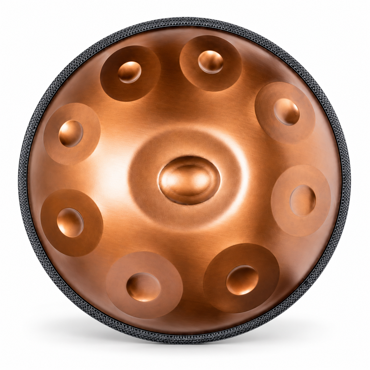 Handpan Ré mineur Bronze — 9 notes