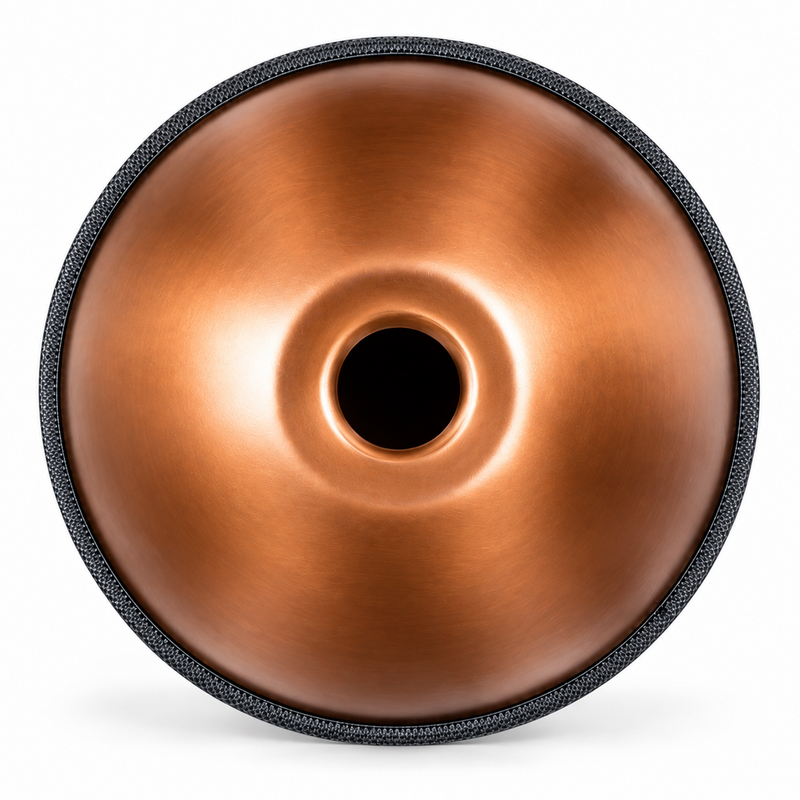 Handpan Ré mineur Bronze — 9 notes