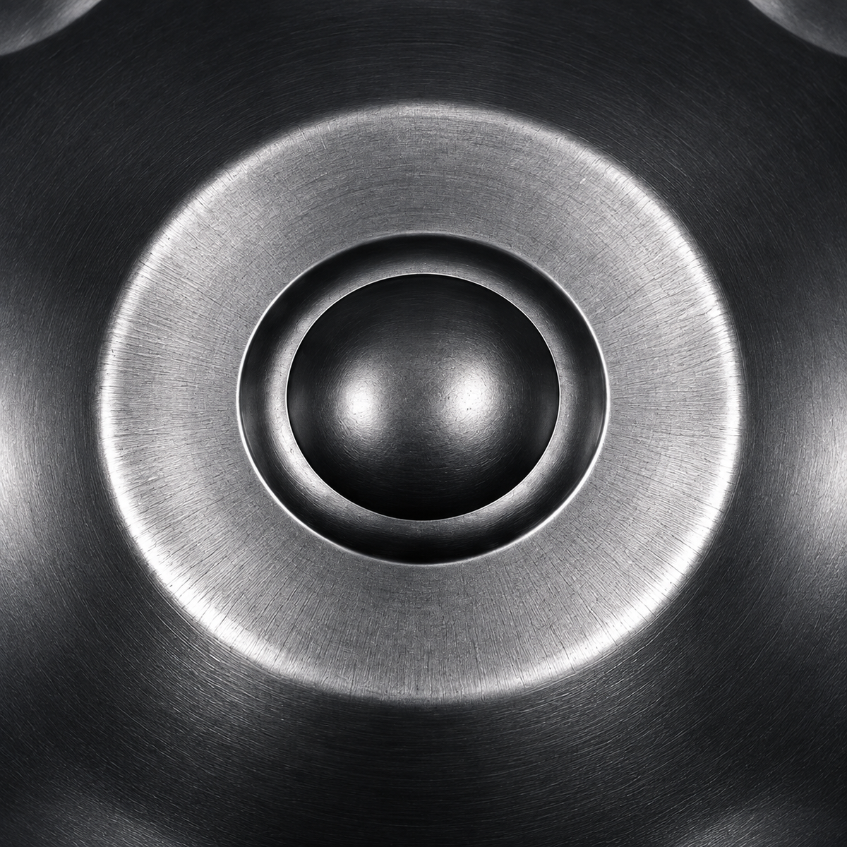 Handpan Do majeur Noir — 10 notes