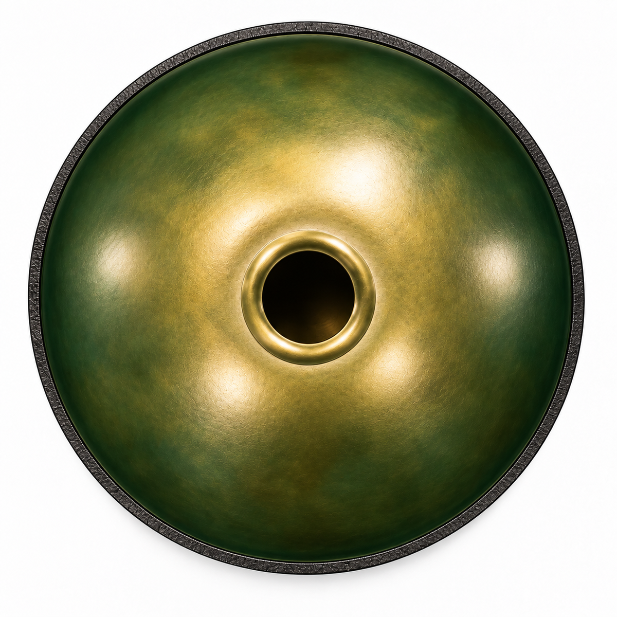 Handpan Do majeur Vert — 10 notes