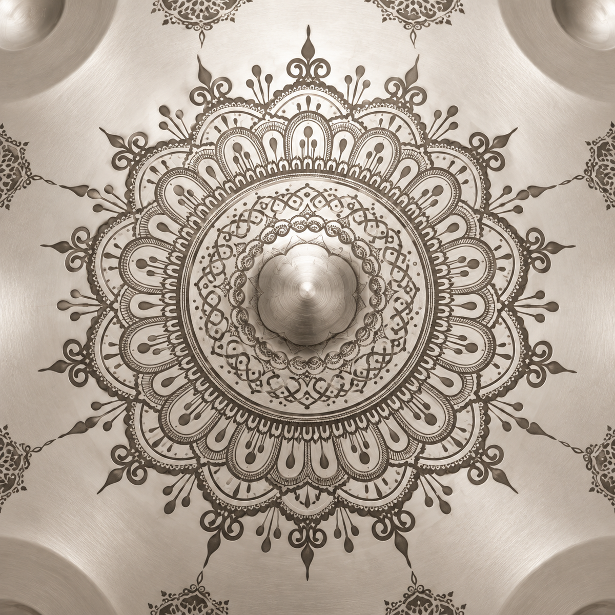 Handpan Mandala Sol mineur 9