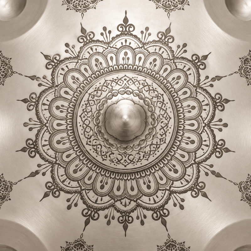 Handpan Mandala Sol mineur 9