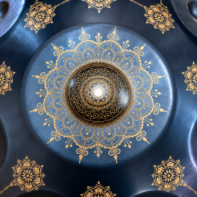 Handpan Mandala Do majeur 9