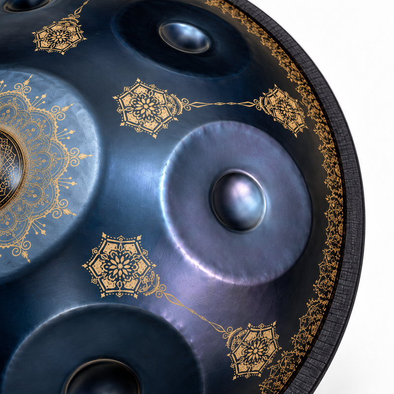 Handpan Mandala Do majeur 9
