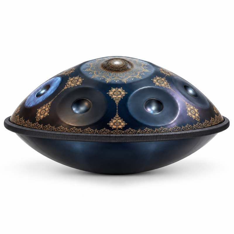 Handpan Mandala Do majeur 9