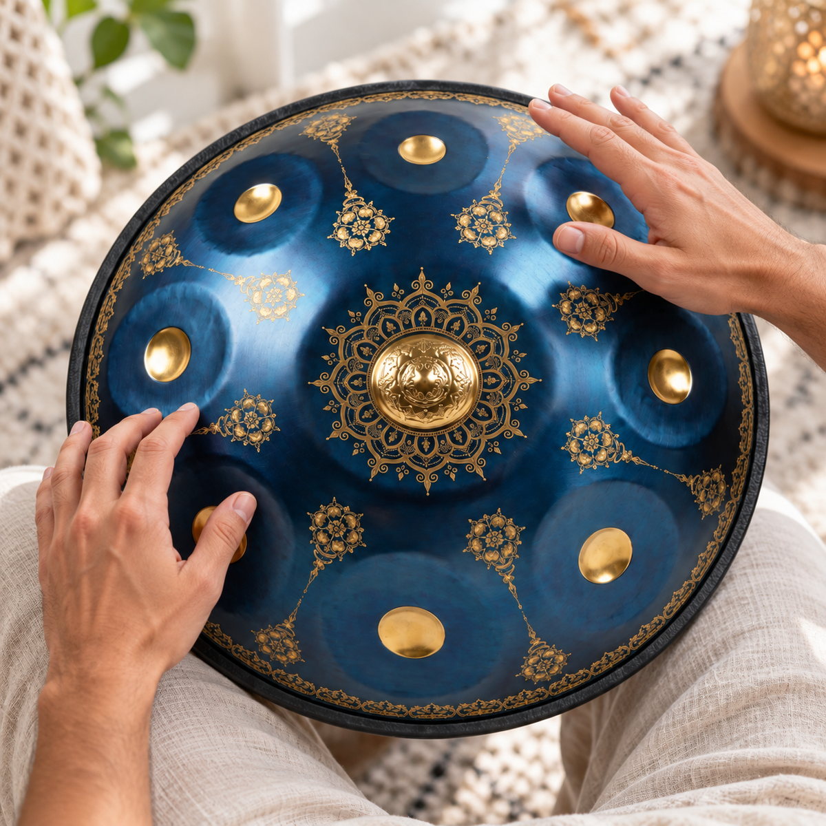 Handpan Mandala Ré mineur Kurd