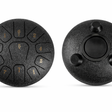 Mini Steel Tongue Drum 6 Pouces - Tambour de Langue Portable 8 Notes