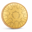 Steel Tongue Drum 13 Pouces - 15 Notes - Tambour de Langue Zen 432Hz