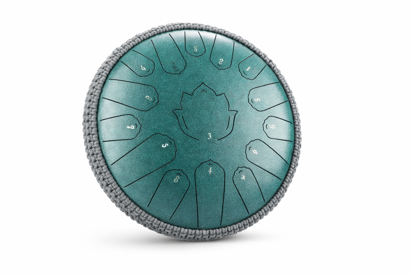 Steel Tongue Drum 13 Pouces - 15 Notes - Tambour de Langue Zen 432Hz