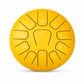 Mini Steel Tongue Drum 6 Pouces - Tambour de Langue Portable 8 Notes