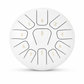 Mini Steel Tongue Drum 6 Pouces - Tambour de Langue Portable 8 Notes
