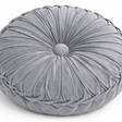 Coussin de Méditation Citrouille en Velours - Soutien Lombaire Artisanal