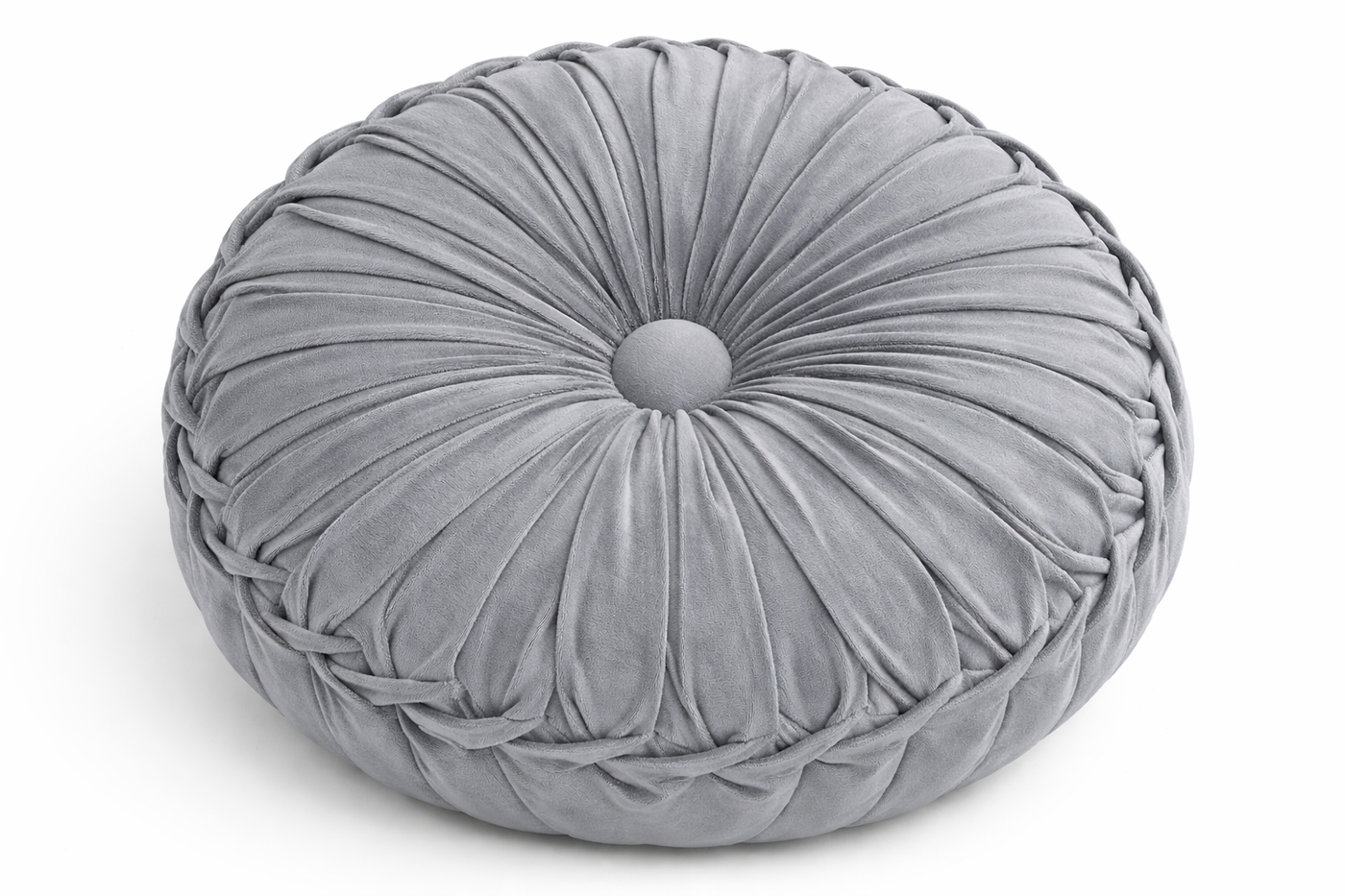Coussin de Méditation Citrouille en Velours - Soutien Lombaire Artisanal