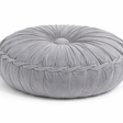 Coussin de Méditation Citrouille en Velours - Soutien Lombaire Artisanal