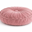 Coussin de Méditation Citrouille en Velours - Soutien Lombaire Artisanal