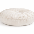 Coussin de Méditation Citrouille en Velours - Soutien Lombaire Artisanal