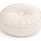 Coussin de Méditation Citrouille en Velours - Soutien Lombaire Artisanal