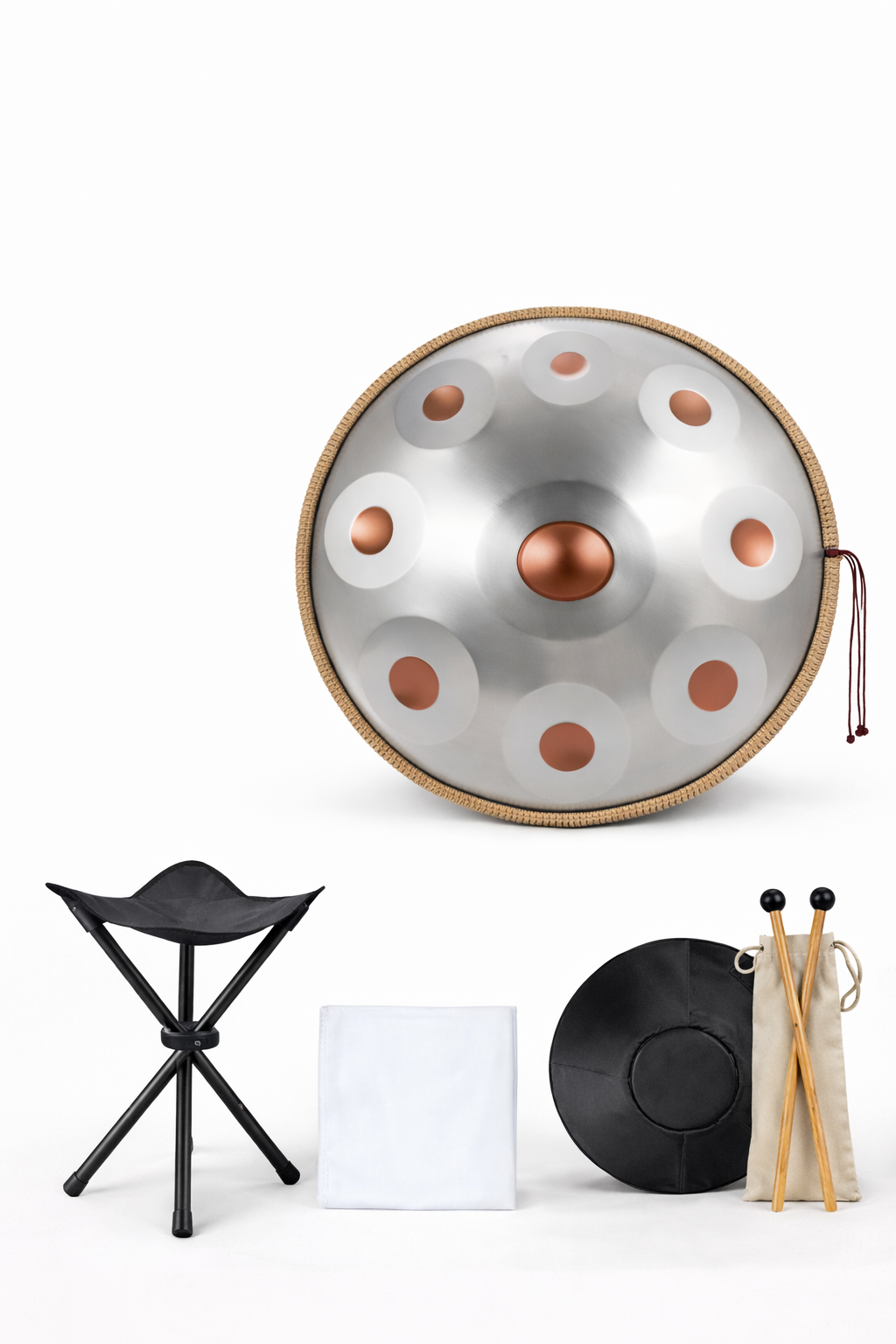 Handpan 18 Pouces en Sol Mineur (G Minor) - 9 Notes
