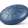 Mini Steel Tongue Drum 6 Pouces - Tambour de Langue Portable 8 Notes