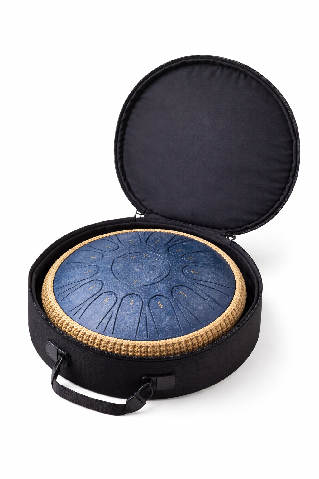 Steel Tongue Drum 13 Pouces - 15 Notes - Tambour de Langue Zen 432Hz